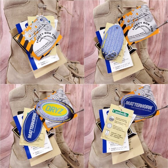 Matterhorn Mens Size 11 M Goretex Thinsulate Safety Toe Vibram Boots USA 4402494 - Picture 15 of 16